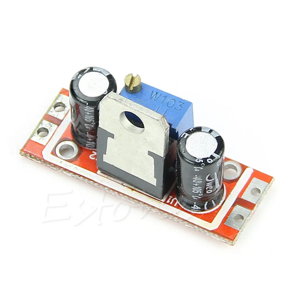 LM317 понижающий линейный Регулируемый блок питания с низкой пульсацией