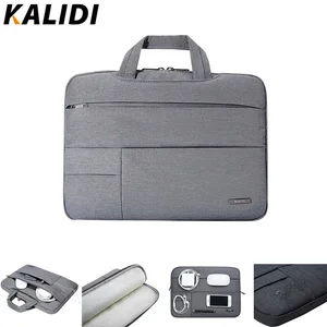 Сумка для ноутбука KALIDI, 13,3, 14, 15, 15,6 дюйма, для Macbook Air Pro, 11, 13, 15, Dell, Asus, HP, Acer, водонепроницаемая