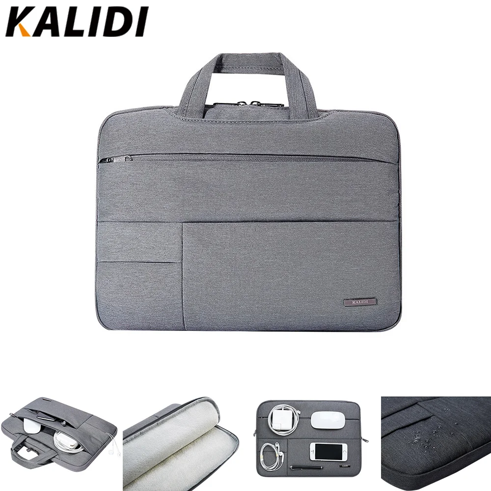 Сумка для ноутбука KALIDI рукав 13 3 14 15 6 дюймов сумка Macbook Air Pro 11 Dell Asus HP Acer