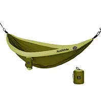 NatureHike портативный гамак для 2 человек высокопрочный Открытый Кемпинг подвесной Сверхлегкий гамак NH18D002-C
