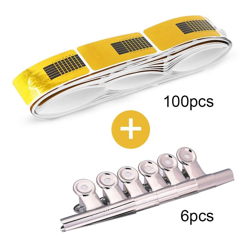 100 шт гвоздь дизайн ногтей французские акриловые УФ гель Советы Расширение