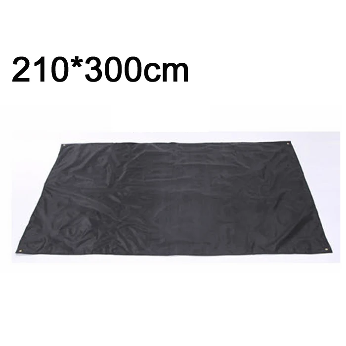 210x300cm black Пляжное солнцезащитное укрытие брезент водонепроницаемый тент сверхлегкий УФ садовый тент навес солнцезащитный Навес Открытый Кемпинг гамак дождевая палатка - Цвет: 210x300cm black