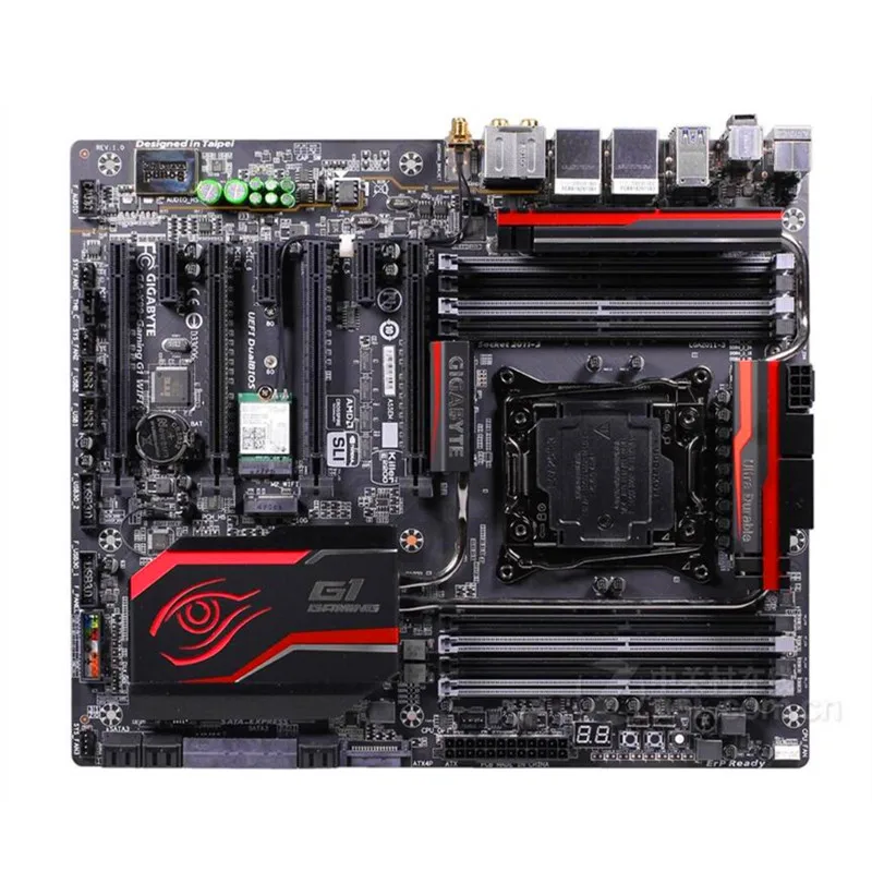 Материнская плата для Gigabyte оригинальная б/у настольного ПК с Wi Fi G1 X99 LGA 2011 V3 DDR4 64 ГБ