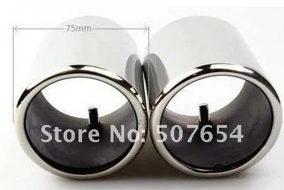 Глушитель для Volkswagen Passat B6/Magotan 2007 2012 нержавеющая сталь 2 шт.|muffler stainless|steel carsilencer for |