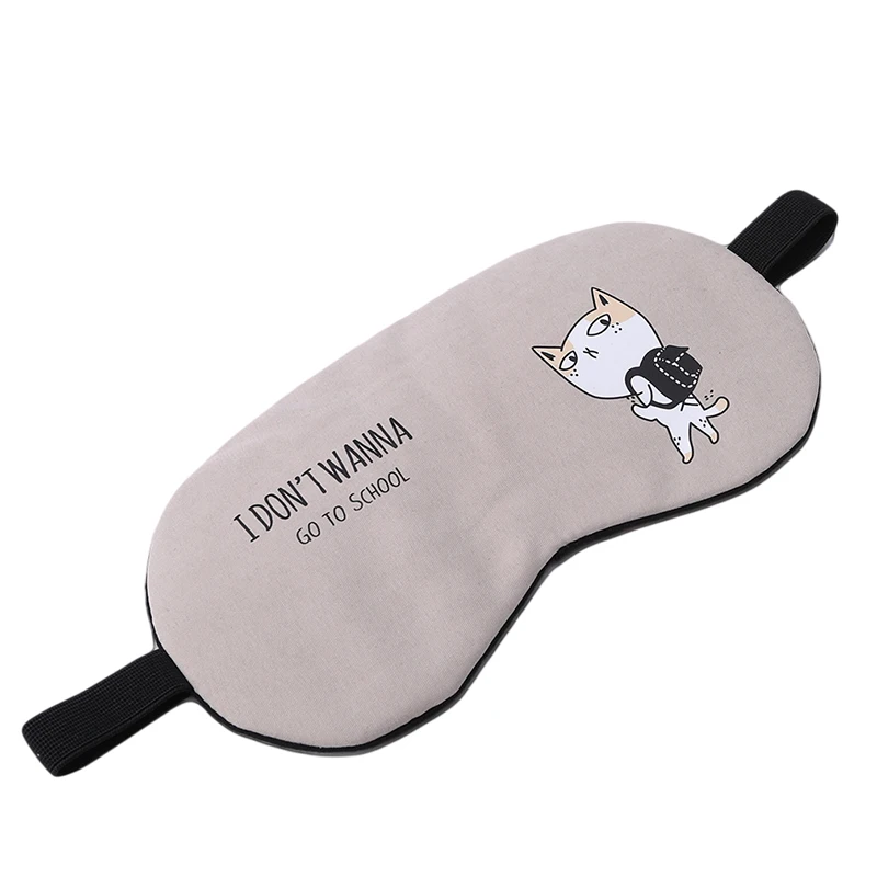 1 шт. новинка маска для сна глаз солнцезащитные очки мягкие снежный пух хлопок