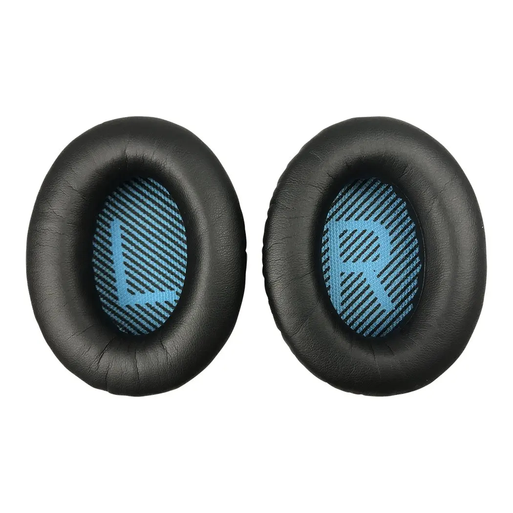 Black Blue YSAGi 1 пара сменных пенный амбушюр наушники для BOSE QuietComfort15 QC2 QC15 QC25 QC35 AE2 аксессуары для наушников - Цвет: Black Blue