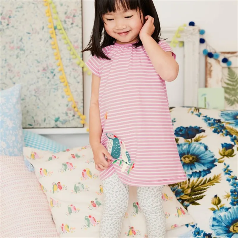 Коллекция 2018 года брендовый комплект одежды для маленьких девочек летний