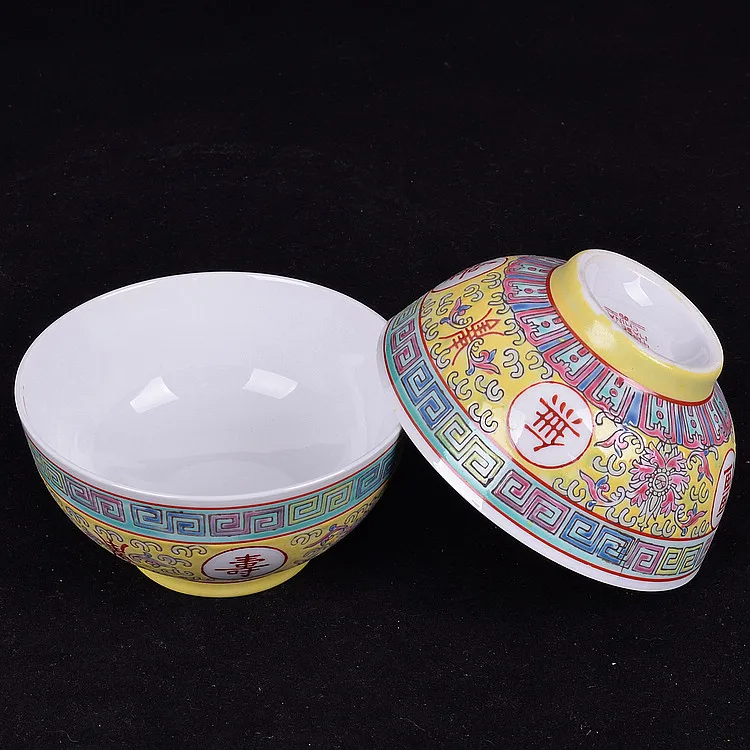 1 шт. керамический фарфор Jingdezhen миска ручная роспись Пастель столовая посуда домашняя посуда суп рисовые миски для художественной коллекции подарки