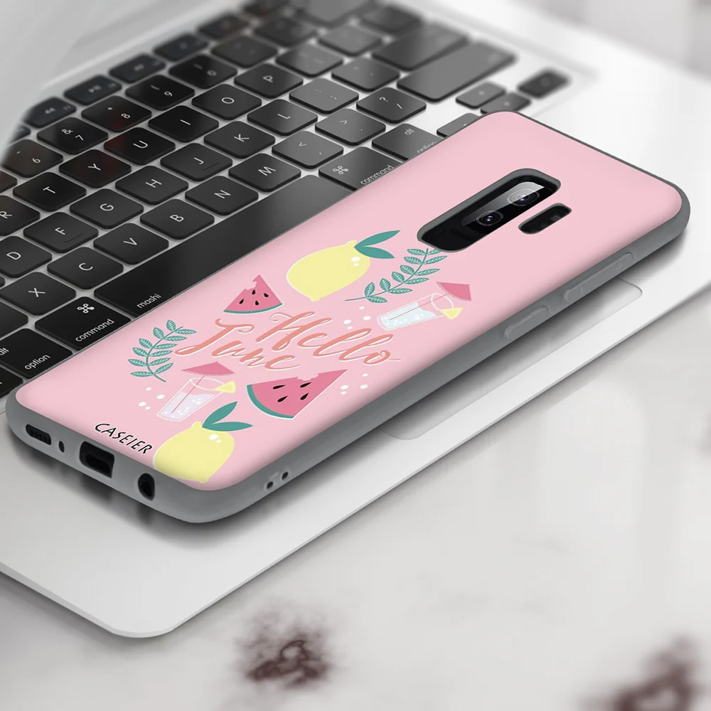 Чехол CASEIER с милым рисунком для Samsung Note 8 9 S8 S9 S10 Plus S10E модные чехлы телефонов A7 A5 A6 A8