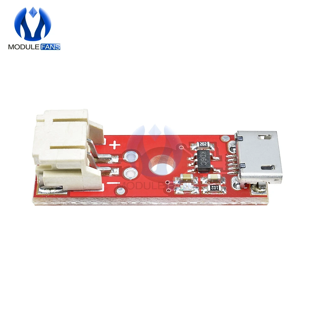 MCP73831 LiPo базовое зарядное устройство Micro USB 3 7 в ма модуль зарядного устройства