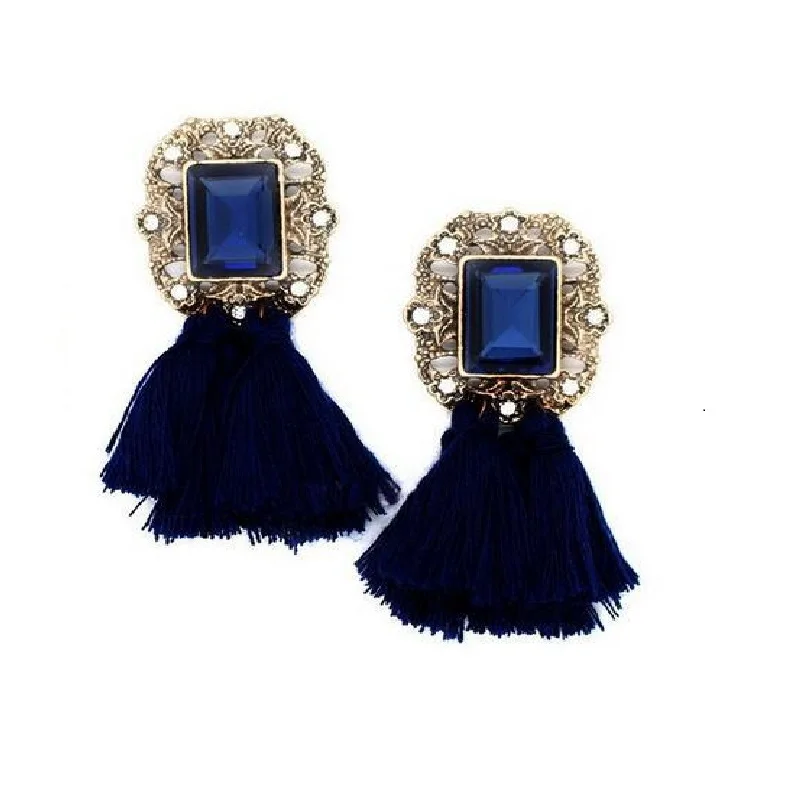 Женские серьги ручной работы в стиле бохо | Украшения и аксессуары