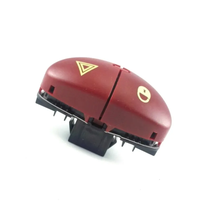 6554. L0 красный 5Pin переключатель мигалки для peugeot 206 1999- 96403778JK переключатель опасности для Citroen