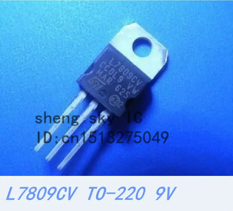 Регулятор напряжения 10 шт. L7809CV L7809 LM7809 7809 TO220 TO-220 IC 9 в | Обустройство дома