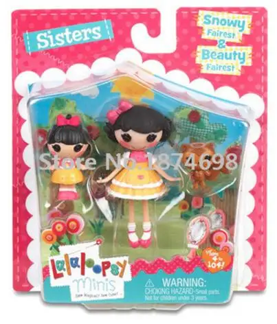 Новые игрушки Мини Lalaloopsy куклы Коллекция Фигурки Куклы для девочек Дети Рождественские подарки - Цвет: Светло-серый