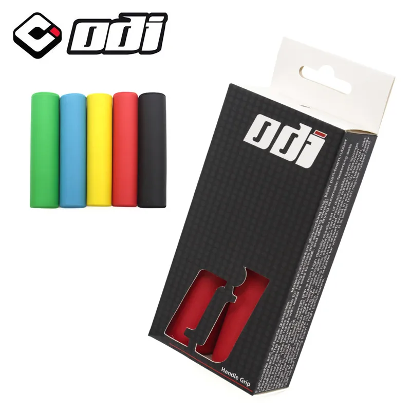 ODI ручки для велосипеда MTB силиконовые руля Анти занос удар поглощающая Мягкая