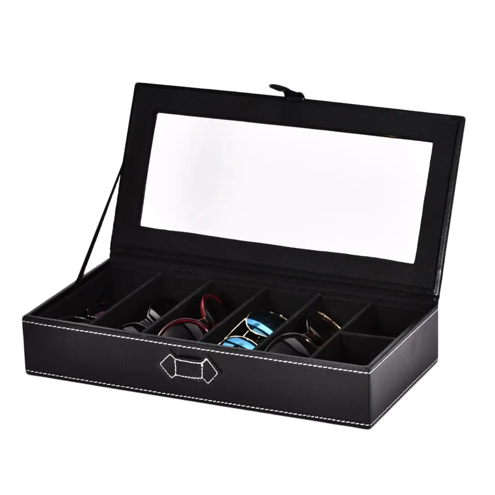 5 сетки двойной слой солнцезащитные очки чехол для хранения роскошный из