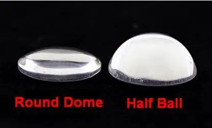 100 прозрачных плоских стеклянных полушаров кабошон 8 мм|cabochon findings|cabochon jewelryball bender |