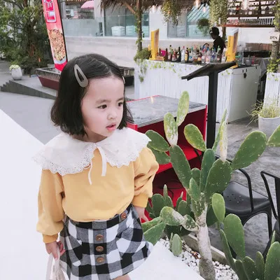 Одежда для маленьких девочек Новая брендовая хлопковая Футболка малышей Милая