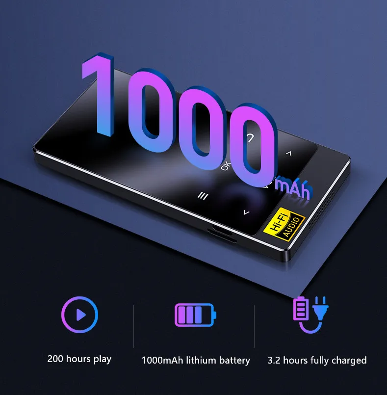 X3 Bluetooth профессиональный спортивный HIFI стерео Бас диктофон MP4 музыкальный плеер fm-радио электронная книга динамик