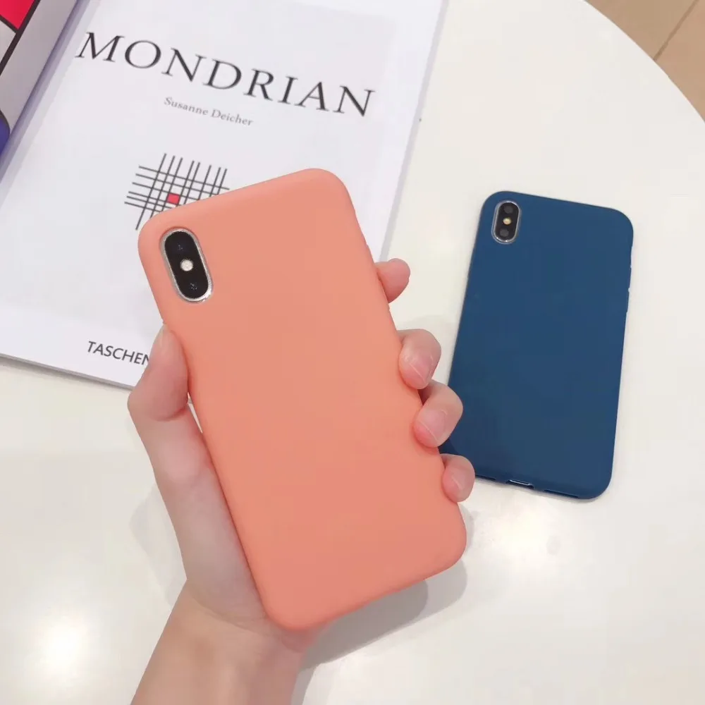 Morandi Цвет матовый Силиконовый чехол для huawei P20 PRO P10 Nova 4 3 s honor 9 10 mate 20 pro Nova4 Мягкий