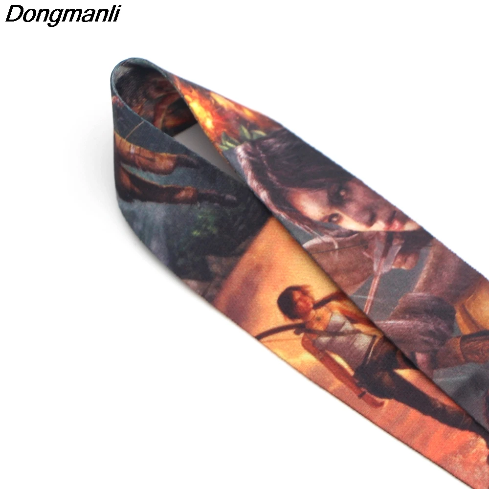 P2364 Dongmanli Tomb Raider ремешок для брелка ID Card Pass тренажерный зал держатель для мобильного телефона держатель для ключей