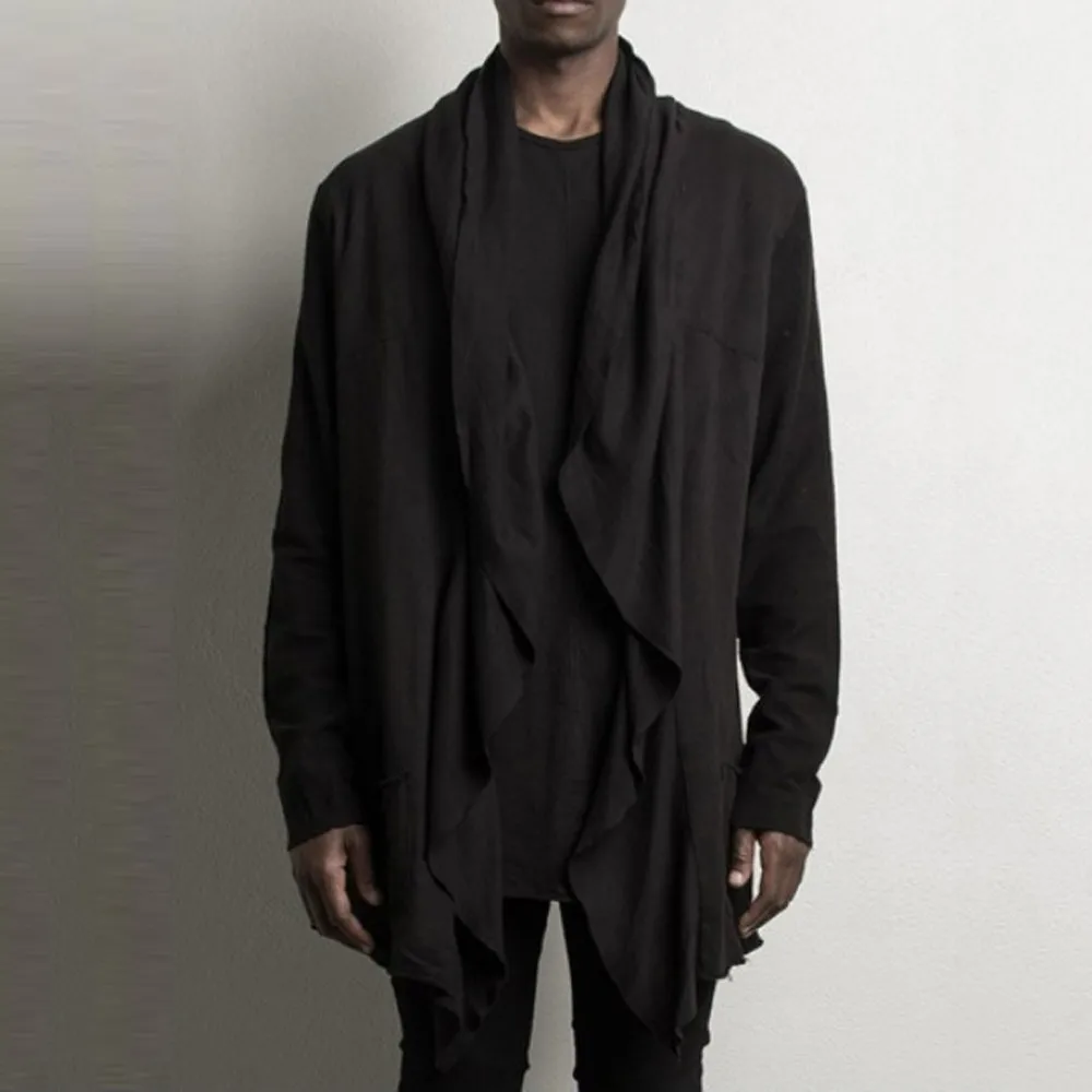 Мужская куртка JAYCOSIN повседневная Асимметричная Тренч с карманами верхняя одежда