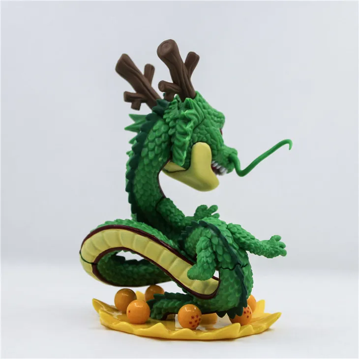 Зеленый Аниме 15 см Dragon Ball Z Черный Дракон шернон Shenlong ПВХ фигурка Коллекционная модель игрушки