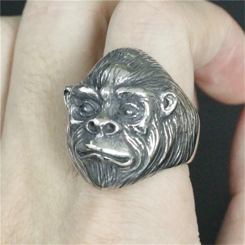 Мужское кольцо в виде животного из нержавеющей стали 100% 316L|ring couple jewelry|ring largejewelry