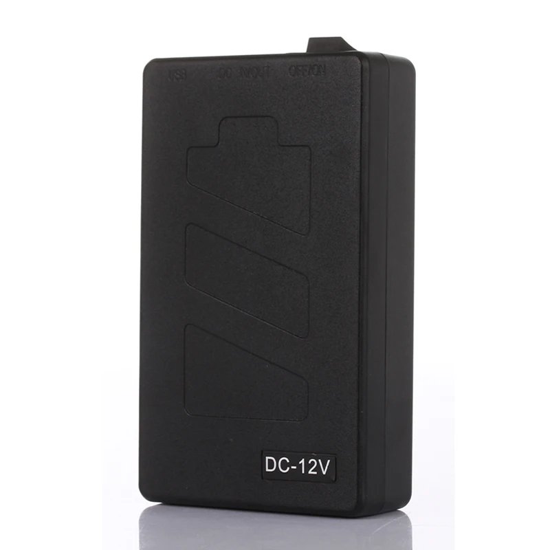 ELEOPTION Черный DC 12 В 4800 мАч 12480 перезаряжаемая портативная литий ионная батарея для