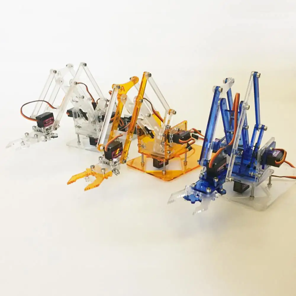MeArm DIY 4DOF умный RC робот Arm Kit & 9g Servo PS2 Stick 4 степени свободы