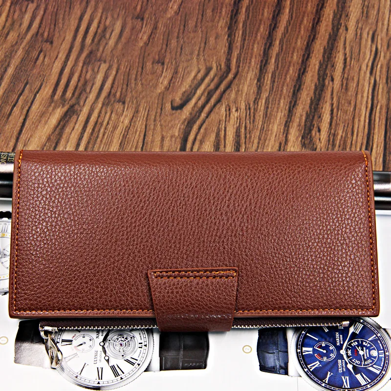 Мужской кошелек кожаный на молнии|Мужские кошельки| |