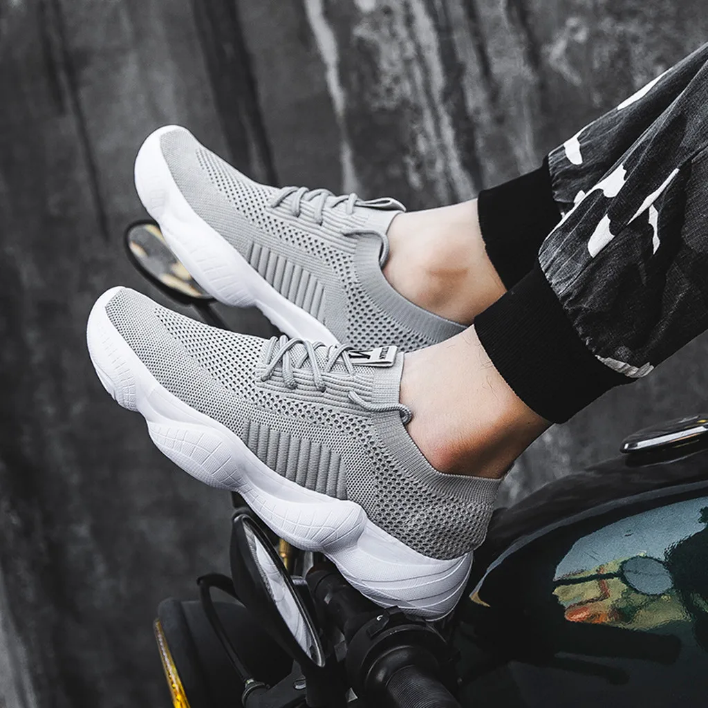 SAGACE/летние мужские кроссовки модная Уличная обувь на платформе мужская