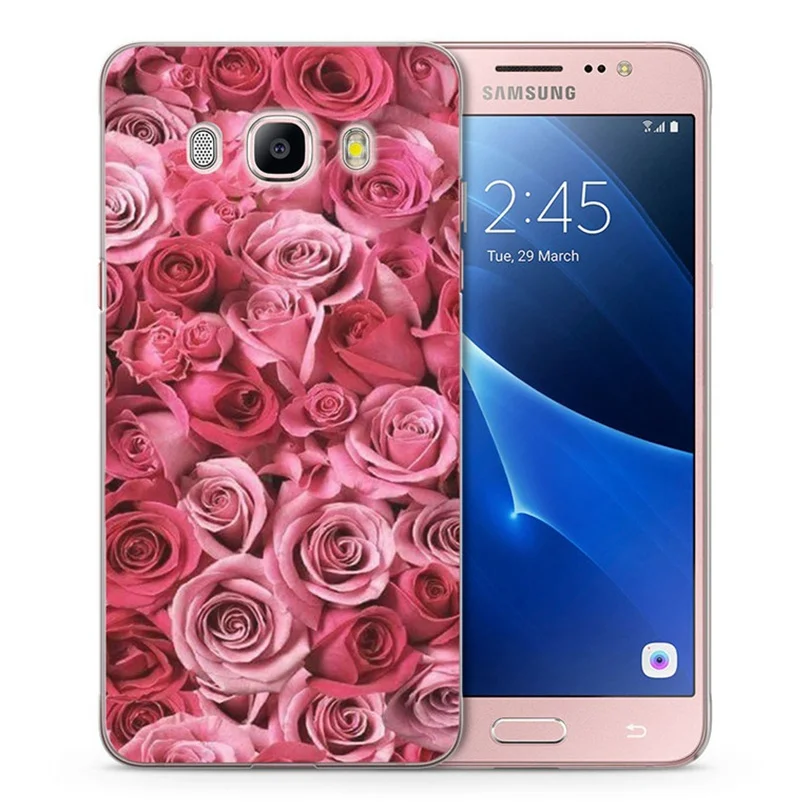 For Samsung Galaxy A3 A5 2016 2015 2017 prime J1 J2 J3 J5 J7 G530H S8/plus Note 8 TPU Soft Flora Face Painted Case C081 |