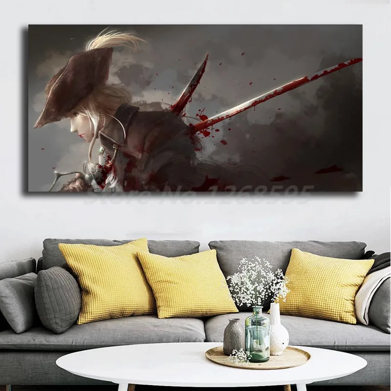Кровопролитная леди Марья HD настенные художественные плакаты печать картина