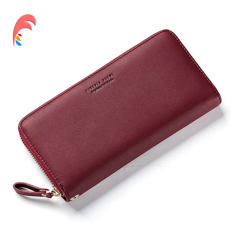 WEICHEN кошелек женский длинный клатч большая вместительность кошельки женские для