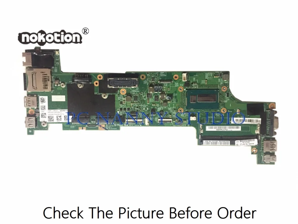 PCNANNY 04X5168 VIUX1 NM A091 для lenovo Thinkpad X240 материнская плата ноутбука I3 4030U DDR3L