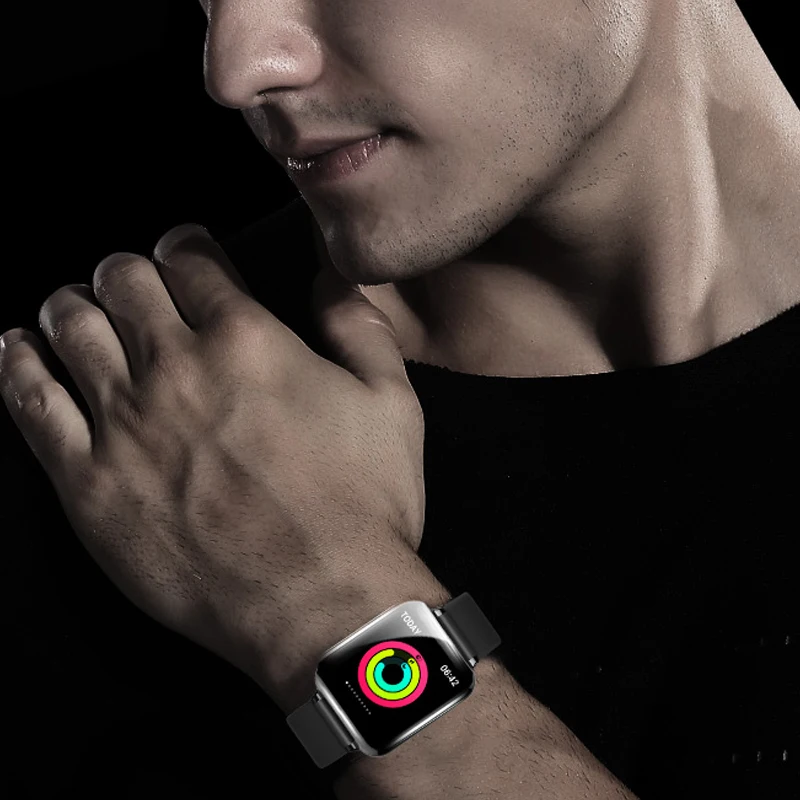 2019 мужские и женские Смарт часы B57 пульсометр кровяное давление монитор сна