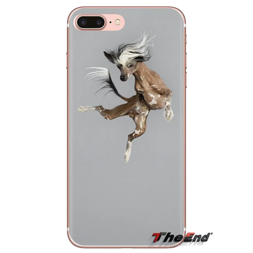 Silicone Shell Covers For Huawei Nova 2 3 2i 3i Y6 Y7 Y9 Prime Pro GR3 GR5 2017 2018 2019 Y5II Y6II Dog of breed Chinese crested |