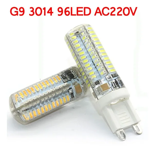 G9 3014 96LED 10W 1 шт./лот G4 E14 лампада G9 светодиодный 12V AC220V 3W 6 Вт, 7 Вт, 9 Вт, 12 Вт, 15 Вт COB светодиодный лампы G9 G4 светодиодный COB лампы заменить 30 Вт галогенная лампа - Испускаемый цвет: G9 3014 96LED 10W