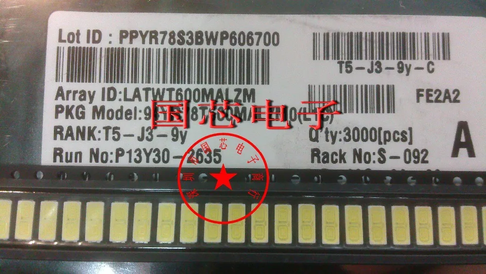 Светодиодная подсветка для телевизора LG 1 Вт 6 в 7030 холодный белый свет|led led