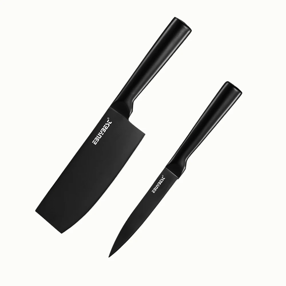 5inch 6.5 inch Японский кухонный набор ножей для очистки овощей, фруктовые ножи из нержавеющей стали, нож шеф-повара Santoku, кухонные ножи для нарезки мяса, нож для приготовления пищи - Цвет: 5inch 6.5 inch