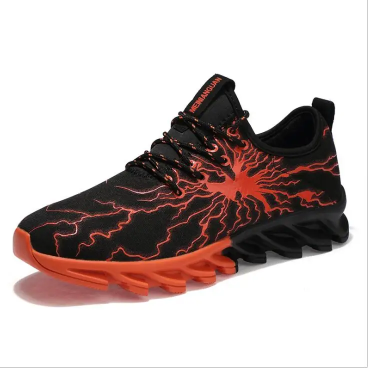 

Blades soles Lightning glue surface Men Unisex Casual Shoes 36-47 with 6 colors Elasticity Control Non-slip Unisex Sneakers