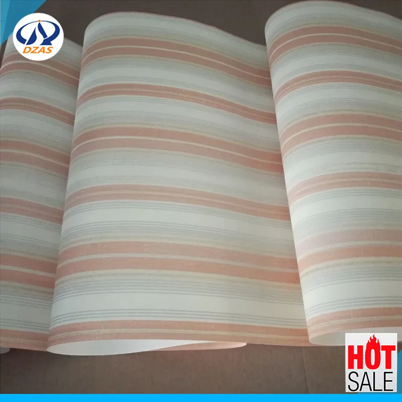

Modern piece of DZAS-LS white pink striped nonwoven wallpaper living room sofa background