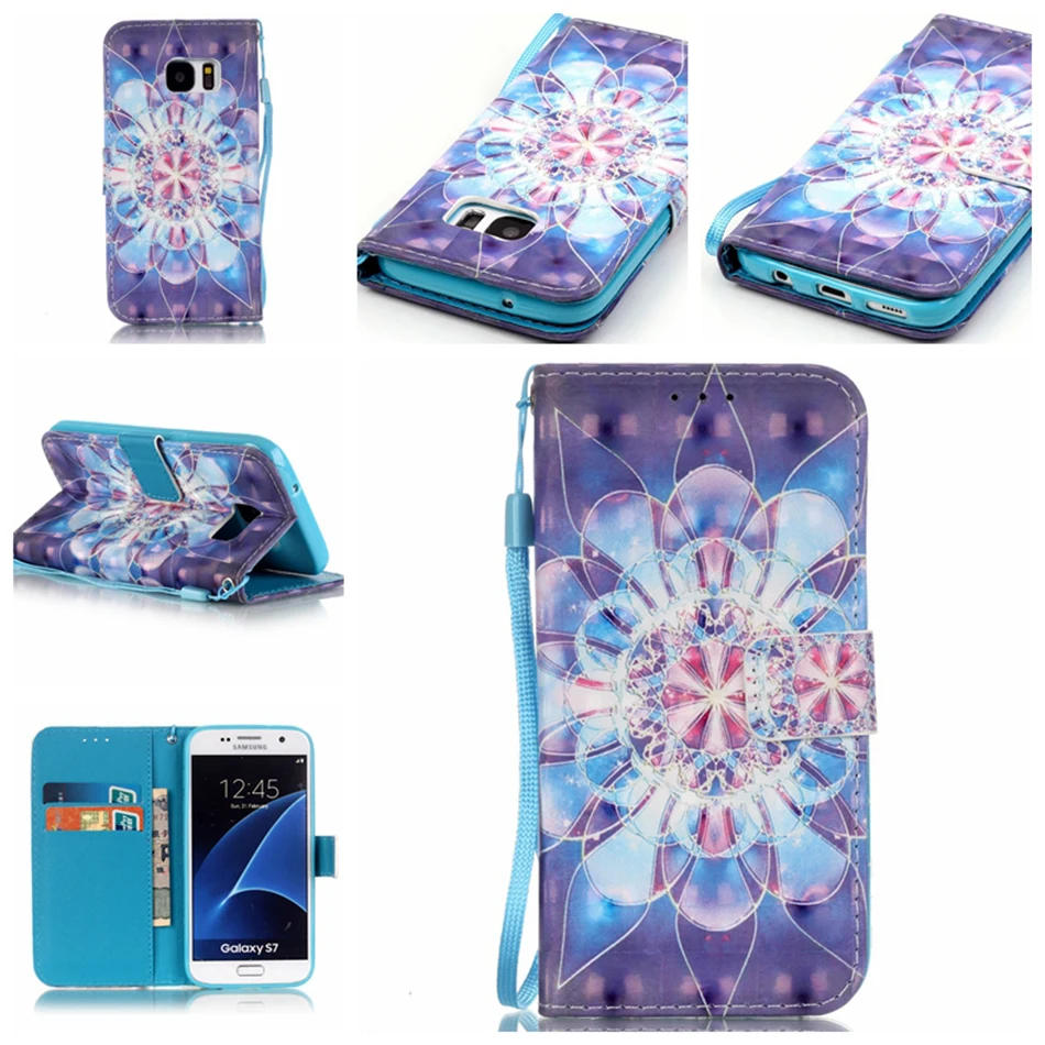 Чехол-бумажник чехол для samsung Galaxy Core Grand Prime G360 G530 G532 J3 J5 SM-J510F S4 S5 S6 Edge Plus S7 крышка подставкой Coque C21