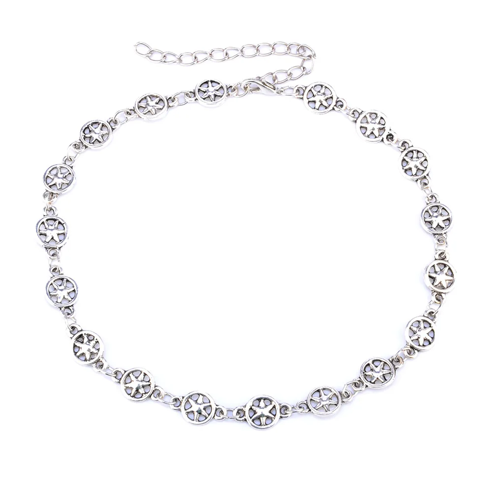 Простые Звездные ожерелья маленькие пятиконечные Давид Звезда ожерелье милые