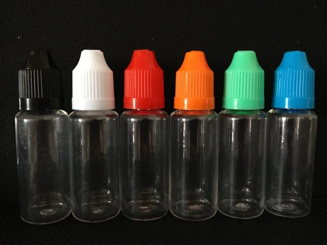 Бесплатная доставка 200 шт. ПЭТ 20 мл пластиковая бутылка капельница с крышкой для