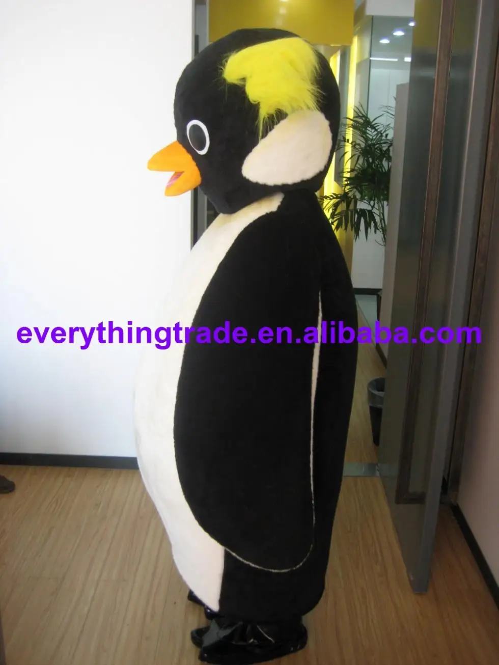 Лидер продаж милый талисман пингвина для взрослых маскарадные костюмы Хэллоуина