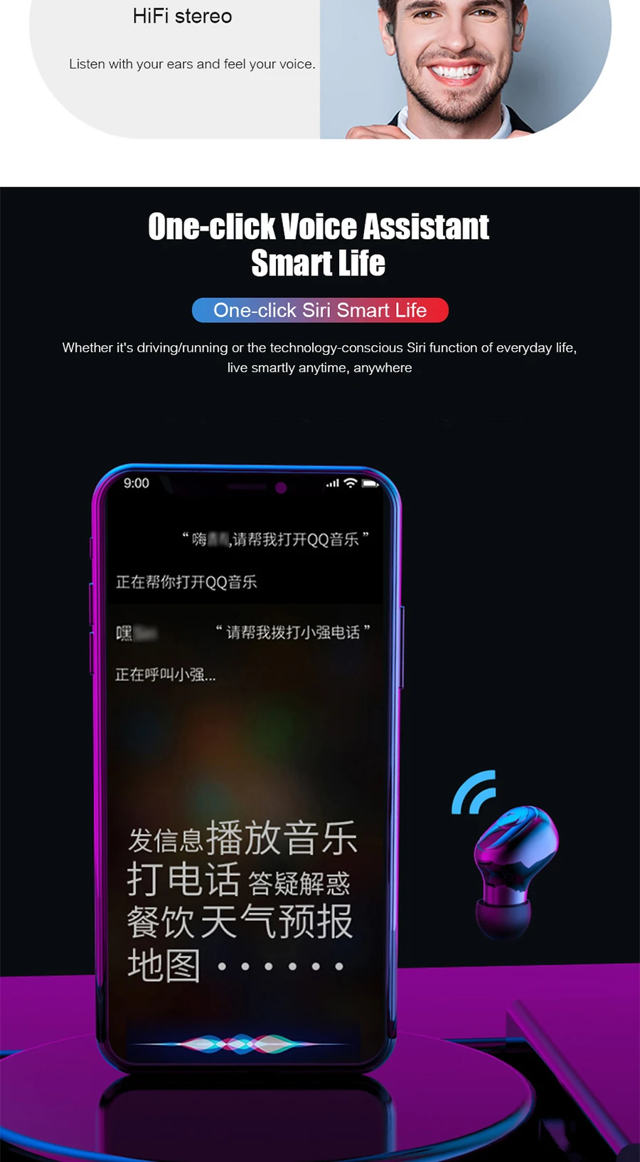 G6S TWS Bluetooth 5,0 наушники 8D стерео беспроводные наушники Водонепроницаемая гарнитура с светодиодный дисплеем 3500 мАч зарядная коробка PK G02 TWS