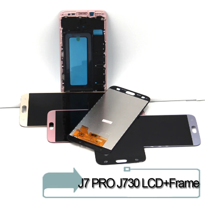 Для samsung J7 2017 ЖК дисплей Pro J730 Дисплей Сенсорный экран планшета Ассамблеи Замена