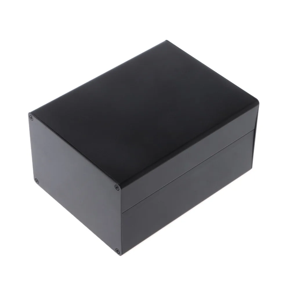

Aluminum Enclosure DIY Project Case Power Junction Box 155x120x83mm Black